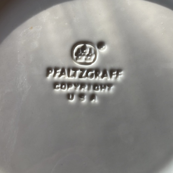 Pfaltzgraff Round Covered Dish Canyon Ridge 7.5” Cheese Dessert Butter 2pc. Set - Picture 5 of 9